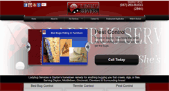 Desktop Screenshot of bedbugcontroldayton.com